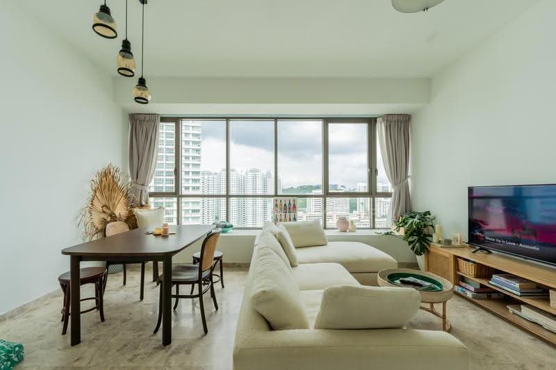Skyline Residences, 612 Telok Blangah Road, Harbourfront / Telok Blangah, 2 Bedrooms, 829 sqft, Condominium For Sale, by Philip Yap, 500250734 - Living Room - PropertyGuru.com.sg