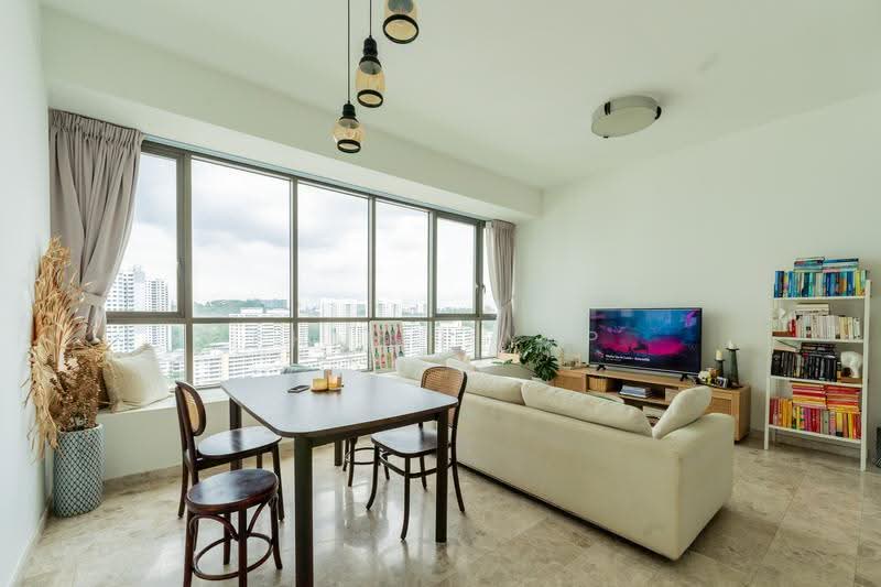 Skyline Residences, 612 Telok Blangah Road, Harbourfront / Telok Blangah, 2 Bedrooms, 829 sqft, Condominium For Sale, by Philip Yap, 500250734 - Living Room - PropertyGuru.com.sg
