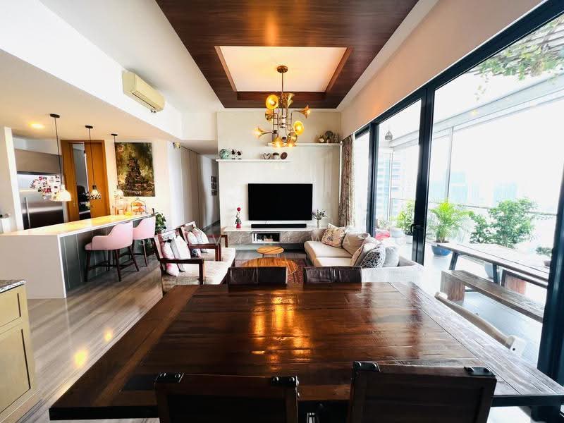 Cube 8, 376 Thomson Road, Newton / Novena, 4 Bedrooms, 1,905 sqft, Condominium For Rent, by Steven Wang, 500250736 - Living Room - PropertyGuru.com.sg