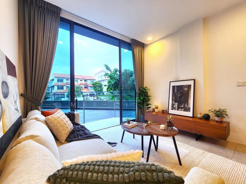 Senyum Residences, 63 Jalan Senyum, Eunos / Geylang / Paya Lebar, 4 Bedrooms, 282 sqft, Cluster House For Sale, by Mei-Ci Lui, 500250780 - Living Room - PropertyGuru.com.sg