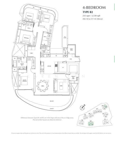 Cape Royale, 25 Cove Way, Harbourfront / Telok Blangah, 4 Bedrooms, 2,530 sqft, Condominium For Sale, by Karen Tan (陳瑞圓), 500250791 - PropertyGuru.com.sg