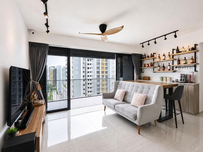 Bellewaters, 15 Anchorvale Crescent, Hougang / Punggol / Sengkang, 3 Bedrooms, 990 sqft, Condominium For Sale, by Joshua Ong, 500250804 - Living Room - PropertyGuru.com.sg