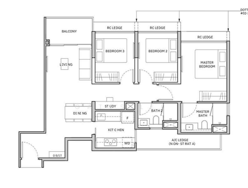 Norwood Grand, Admiralty / Woodlands, 3 Bedrooms, 872 sqft, Condominium For Rent, by Gates Lee, 500250815 - PropertyGuru.com.sg