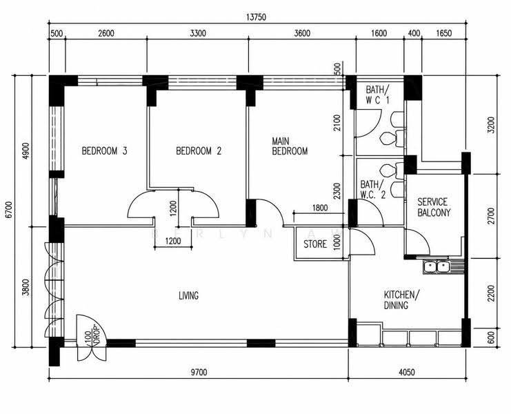 657 Jalan Tenaga, 657 Jalan Tenaga, Eunos / Geylang / Paya Lebar, 3 Bedrooms, 1,141 sqft, HDB Flat For Sale, by Berlyn Aw, 500250818 - PropertyGuru.com.sg