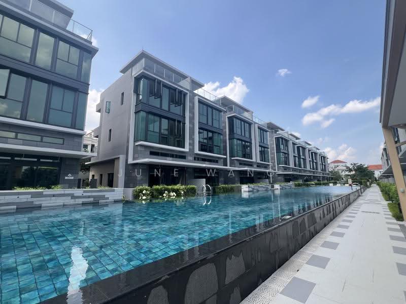 Brand new Freehold strata landed, just TOP, Seletar / Yio Chu Kang, 5 Bedrooms, 4,058 sqft, Cluster House For Sale, by June Wang, 500250830 - Exterior - PropertyGuru.com.sg