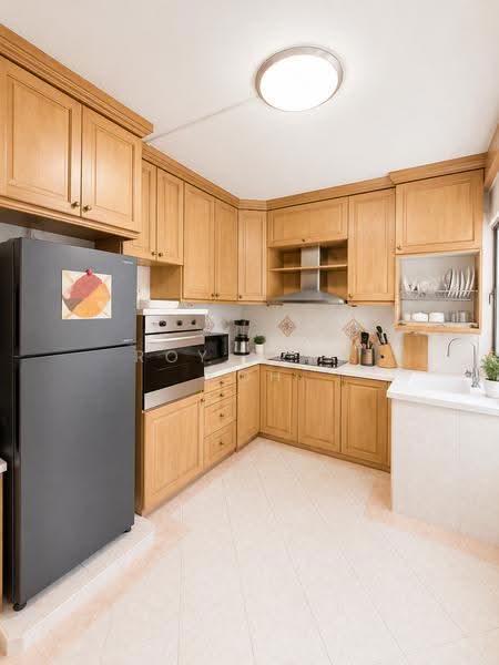 369 Woodlands Avenue 1, 369 Woodlands Avenue 1, Admiralty / Woodlands, Room Rental, 120 sqft, HDB Flat For Rent, by Roy Ezra Koh, 500250836 - Kitchen - PropertyGuru.com.sg