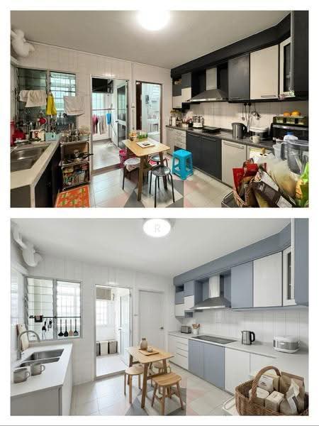 Spacious Exec Apt Near Jurong Lake Gardens, Yung Ping Road, 4 Bedrooms, 1,593 sqft, HDB Flat For Sale, by Cherine Cheong, 500250841 - Kitchen - PropertyGuru.com.sg