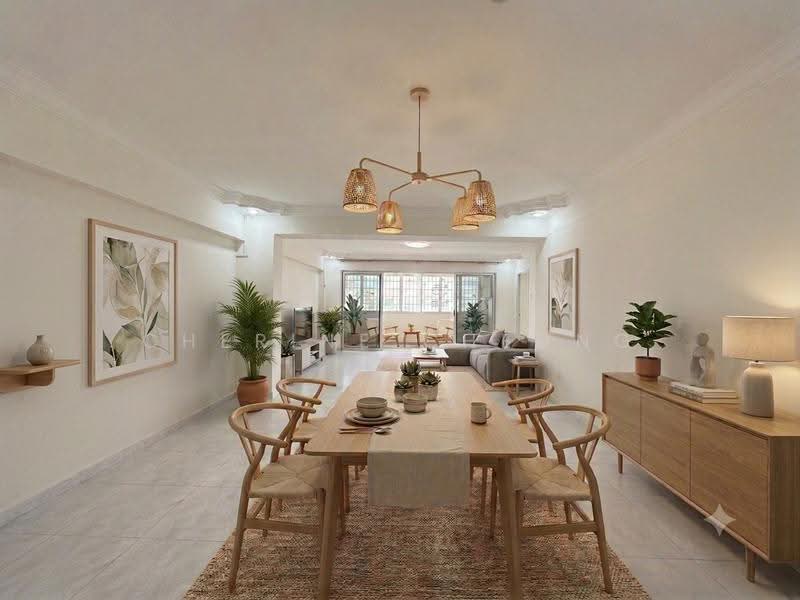 Spacious Exec Apt Near Jurong Lake Gardens, Yung Ping Road, 4 Bedrooms, 1,593 sqft, HDB Flat For Sale, by Cherine Cheong, 500250841 - Living Room - PropertyGuru.com.sg