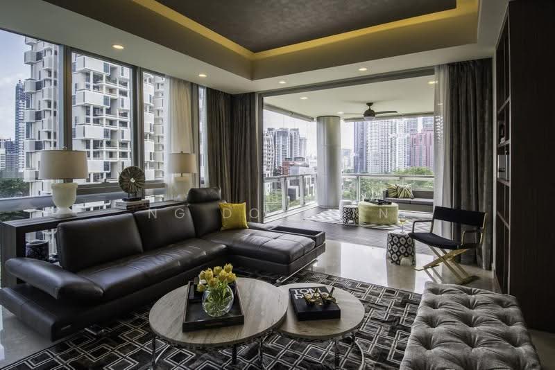 Gramercy Park, 57 Grange Road, Tanglin / Holland / Bukit Timah, 4 Bedrooms, 2,691 sqft, Condominium For Rent, by Ng Dorrynn, 500250848 - Living Room - PropertyGuru.com.sg