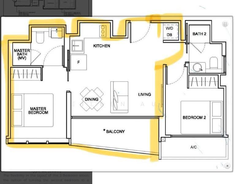 Arena Residences, 20 Guillemard Crescent, Eunos / Geylang / Paya Lebar, 2 Bedrooms, 603 sqft, Condominium For Sale, by Eileen Au, 500250882 - PropertyGuru.com.sg