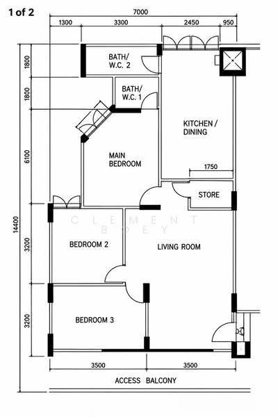 107 Yishun Ring Road, 107 Yishun Ring Road, Sembawang / Yishun, 3 Bedrooms, 1,011 sqft, HDB Flat For Sale, by Clement Boey, 500250891 - PropertyGuru.com.sg