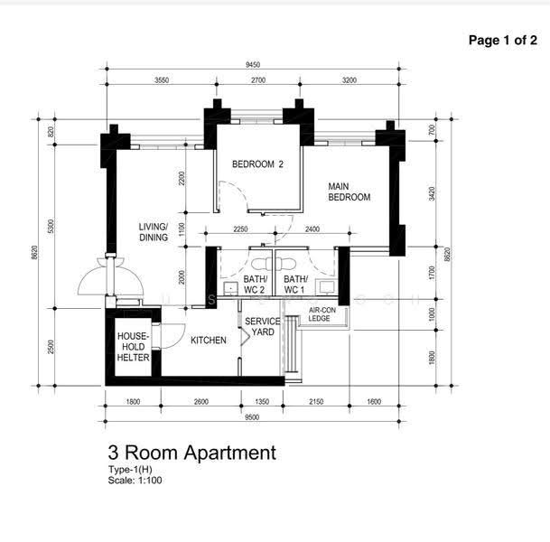30 Margaret Drive, 30 Margaret Drive, Alexandra / Commonwealth, 2 Bedrooms, 667 sqft, HDB Flat For Sale, by Chu Sheng Goh, 500250898 - PropertyGuru.com.sg