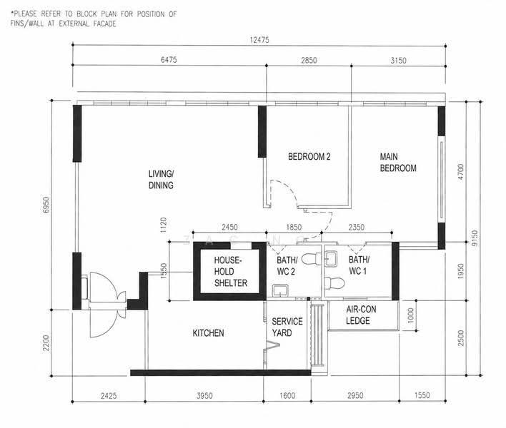 627A Tampines Street 61, 627A Tampines Street 61, Pasir Ris / Tampines, 2 Bedrooms, 1,001 sqft, HDB Flat For Rent, by Zac Ng, 500250903 - PropertyGuru.com.sg