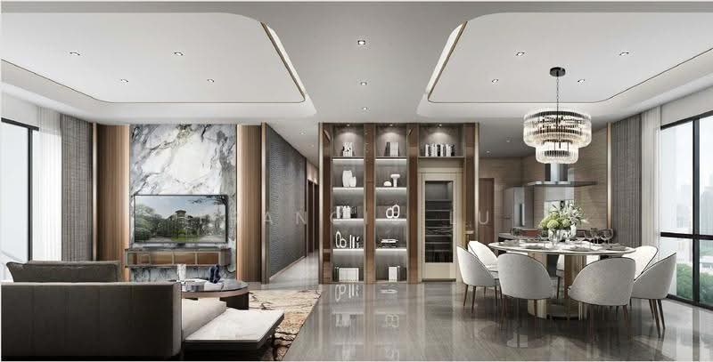 Bishopsgate Residences, 1 Bishopsgate, Tanglin / Holland / Bukit Timah, 3 Bedrooms, 2,476 sqft, Apartment For Sale, by Francis Lu, 500250920 - Living Room - PropertyGuru.com.sg