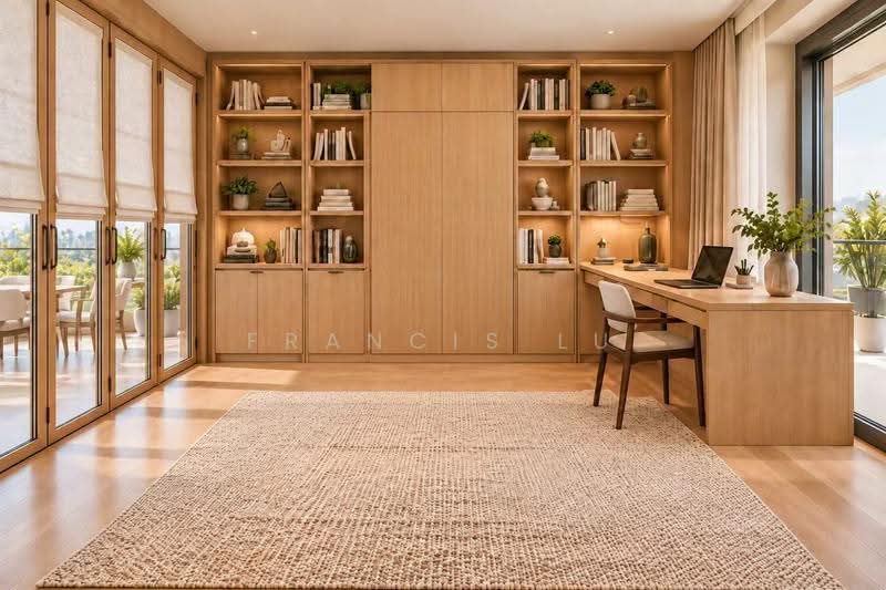 Bishopsgate Residences, 1 Bishopsgate, Tanglin / Holland / Bukit Timah, 4 Bedrooms, 2,476 sqft, Apartment For Sale, by Francis Lu, 500250920 - Study - PropertyGuru.com.sg