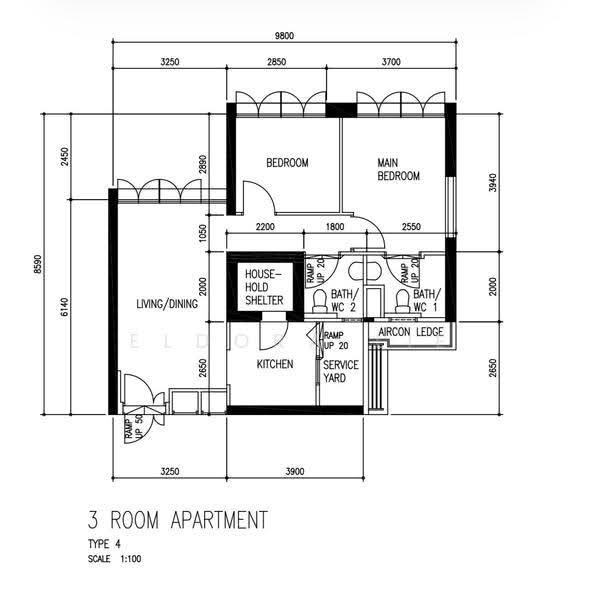 26 Ghim Moh Link, 26 Ghim Moh Link, Tanglin / Holland / Bukit Timah, 2 Bedrooms, 721 sqft, HDB Flat For Sale, by Eldora Lie, 500250922 - PropertyGuru.com.sg