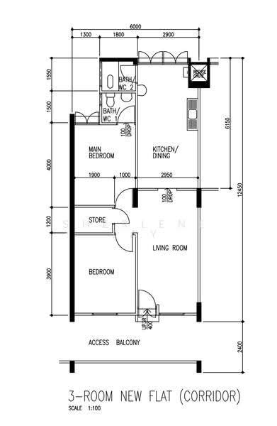 523 Ang Mo Kio Avenue 5, 523 Ang Mo Kio Avenue 5, Ang Mo Kio / Bishan / Thomson, 2 Bedrooms, 732 sqft, HDB Flat For Sale, by Sherlene Tay, 500250942 - PropertyGuru.com.sg