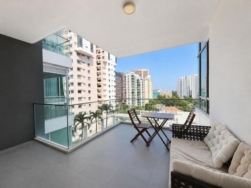 Moda, 42 East Coast Road, East Coast / Marine Parade, 2 Bedrooms, 969 sqft, Apartment For Rent, by Adrienna Keon, 500250948 - Balcony - PropertyGuru.com.sg