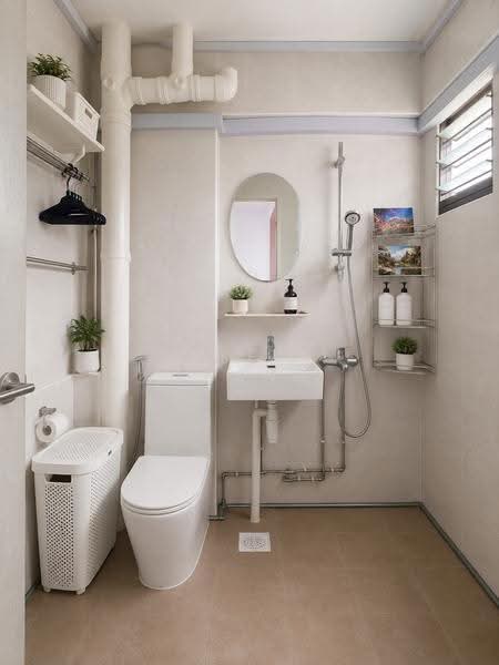 423 Hougang Avenue 6, 423 Hougang Avenue 6, Hougang / Punggol / Sengkang, 3 Bedrooms, 1,130 sqft, HDB Flat For Sale, by Eileen Leong, 500250952 - Master Bath - PropertyGuru.com.sg