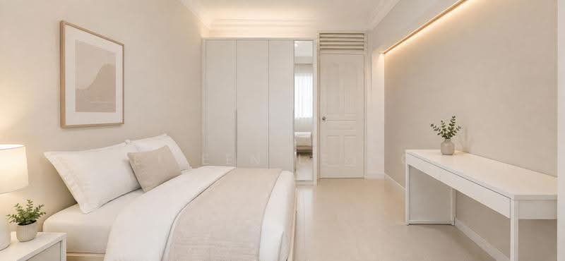 423 Hougang Avenue 6, 423 Hougang Avenue 6, Hougang / Punggol / Sengkang, 3 Bedrooms, 1,130 sqft, HDB Flat For Sale, by Eileen Leong, 500250952 - Bedroom (Use AI for Illustration) - PropertyGuru.com.sg