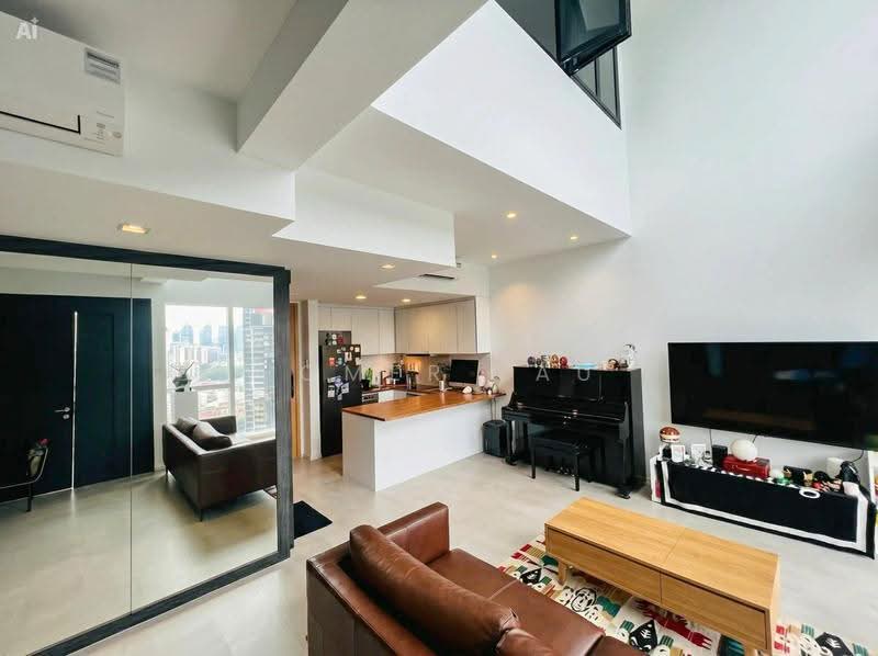 Strata, 1 Essex Road, Newton / Novena, 2 Bedrooms, 1,066 sqft, Apartment For Sale, by Homer Lau, 500251001 - Living Room - PropertyGuru.com.sg