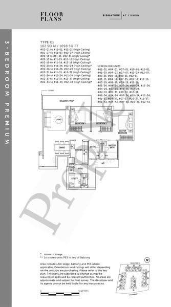Signature At Yishun, 21 Yishun Street 51, Sembawang / Yishun, 3 Bedrooms, 1,098 sqft, Condominium For Sale, by Eileen Ang, 500251006 - PropertyGuru.com.sg