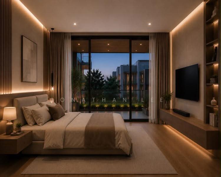 Jalan Rendang, East Coast / Marine Parade, 4 Bedrooms, 3,900 sqft, Semi-Detached House For Sale, by Jonathan Lee, 500251029 - Bedroom (ID Render) - PropertyGuru.com.sg