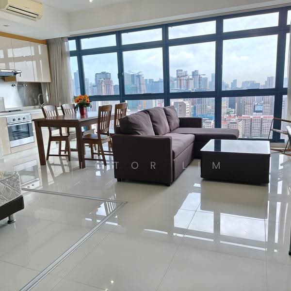 City Square Residences, 14 Kitchener Link, Farrer Park / Serangoon Rd, 1 Bedroom, 570 sqft, Condominium For Rent, by Victor Lim, 500251050 - Living Room - PropertyGuru.com.sg