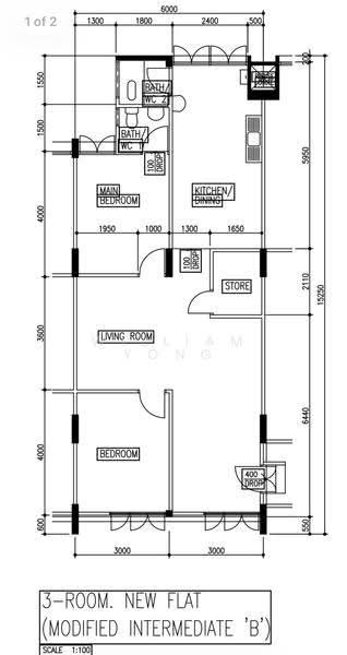 258 Tampines Street 21, 258 Tampines Street 21, Pasir Ris / Tampines, 2 Bedrooms, 882 sqft, HDB Flat For Sale, by William Yong, 500251169 - PropertyGuru.com.sg