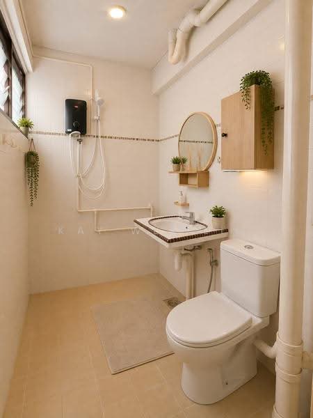 416 Tampines Street 41, 416 Tampines Street 41, Pasir Ris / Tampines, 3 Bedrooms, 904 sqft, HDB Flat For Sale, by Kay Wee Lim, 500251218 - Master Bathroom - PropertyGuru.com.sg