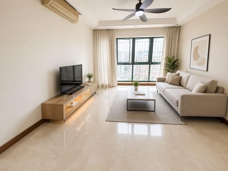 Palm Gardens, 3 Hong San Walk, Dairy Farm / Bukit Panjang / Choa Chu Kang, 3 Bedrooms, 1,206 sqft, Condominium For Sale, by Jerome Lim, 500251230 - Living Room - PropertyGuru.com.sg