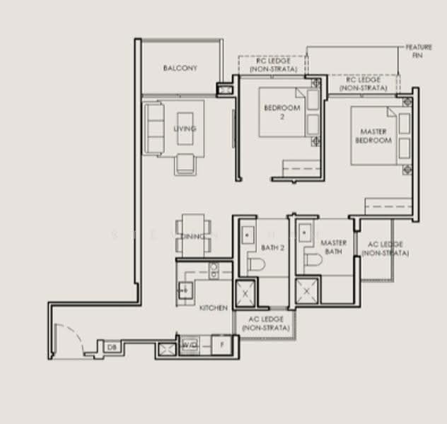 The Sen, De Souza Avenue, Clementi Park / Upper Bukit Timah, 2 Bedrooms, 732 sqft, Condominium For Sale, by Steven Tham, 500251308 - PropertyGuru.com.sg