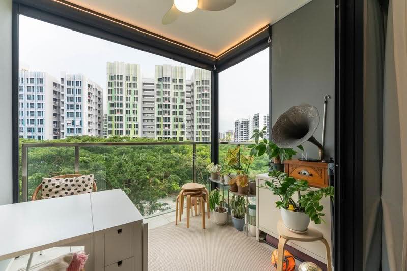 The Woodleigh Residences, Bidadari Park Drive, Macpherson / Potong Pasir, 2 Bedrooms, 689 sqft, Apartment For Sale, by Afariss Khann, 500251329 - Balcony - PropertyGuru.com.sg