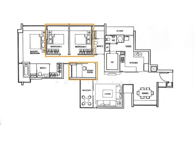 One Amber, East Coast / Marine Parade, Room Rental, 90 sqft, Condominium For Rent, by Philip Yap, 500251332 - PropertyGuru.com.sg