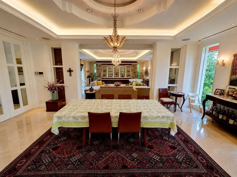 NEW EXCLUSIVE RARE TROPHY GCB in CHATSWORTH PARK W LIFT/ POOL + UNBLOCKED VIEWS PEARL91890081, bishopsgafe, Chatsworth, Jervois , Mount echo, Tanglin / Holland / Bukit Timah, 9 Bedrooms, 17,000 sqft, Good Class Bungalow For Sale, by Pearl Tan, 500251352 - Dining Room - PropertyGuru.com.sg