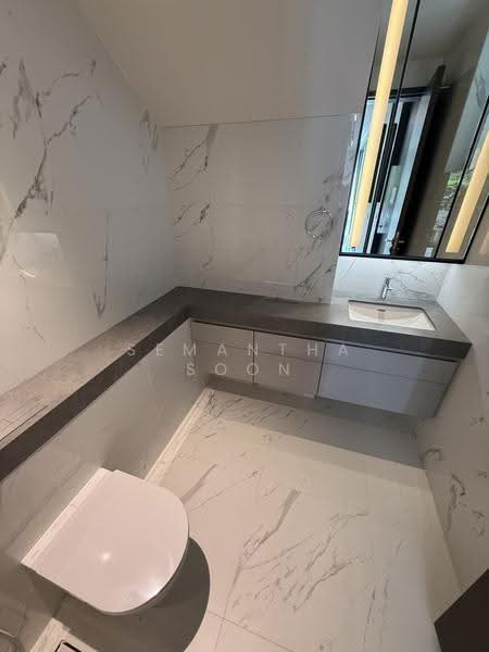 Newly TOP FH Brand New 3 Sty + Attic 5BR Semi-D, Clementi Park / Upper Bukit Timah, 5 Bedrooms, 5,436 sqft, Semi-Detached House For Sale, by Semantha Soon, 500251361 - Powder Room - PropertyGuru.com.sg