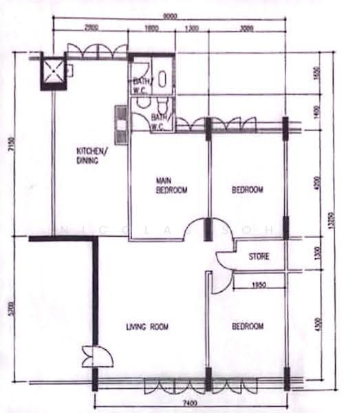 133 Bedok North Avenue 3, 133 133, Bedok / Upper East Coast, 3 Bedrooms, 990 sqft, HDB Flat For Sale, by Nicolas Soh, 500251373 - PropertyGuru.com.sg