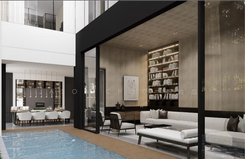 Robin Rd Brand New Semi D- Short Walk to Stevens MRT, ACS & SCGS., Robin Close, Tanglin / Holland / Bukit Timah, 6 Bedrooms, 5,977 sqft, Semi-Detached House For Sale, by Jason Choo 朱均庭, 500251384 - Living Room - PropertyGuru.com.sg