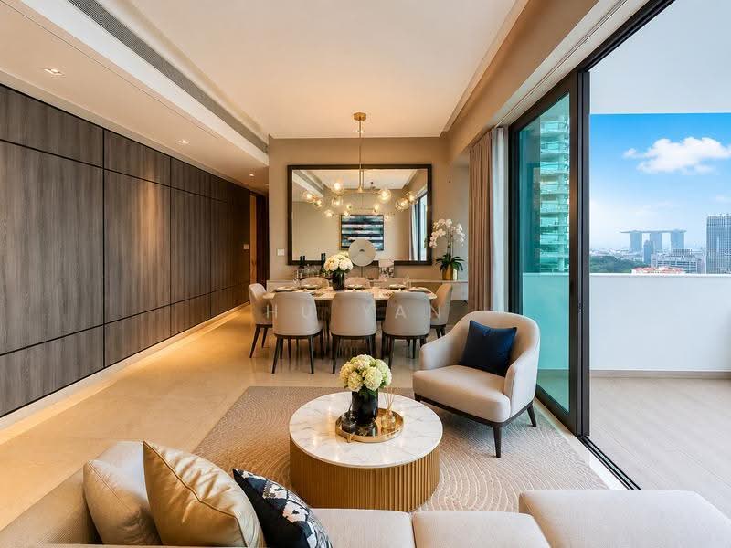 8 Saint Thomas, 8 Saint Thomas Walk, Orchard / River Valley, 3 Bedrooms, 1,302 sqft, Condominium For Rent, by Hu Yan, 500251422 - Living Room - PropertyGuru.com.sg