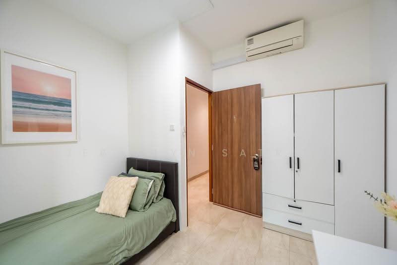 Hazel Park Condo, 29 Hazel Park Terrace, Dairy Farm / Bukit Panjang / Choa Chu Kang, 3 Bedrooms, 980 sqft, Condominium For Sale, by Jerralyn Satrio, 500251453 - Living room, now converted to co-living - PropertyGuru.com.sg