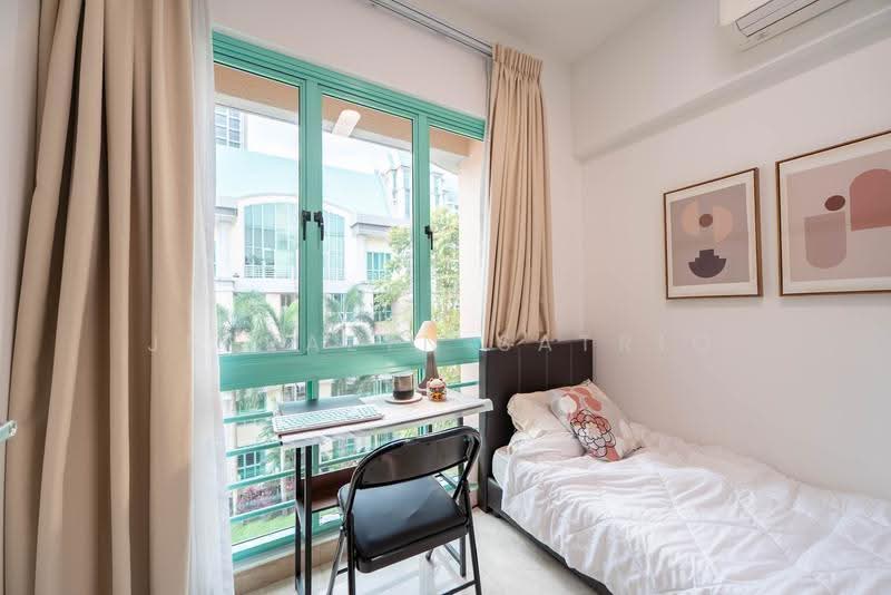 Hazel Park Condo, 29 Hazel Park Terrace, Dairy Farm / Bukit Panjang / Choa Chu Kang, 3 Bedrooms, 980 sqft, Condominium For Sale, by Jerralyn Satrio, 500251453 - Dining area, now converted to co-living - PropertyGuru.com.sg