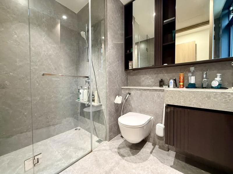 KI Residences At Brookvale, 12 Brookvale Drive, Clementi Park / Upper Bukit Timah, 3 Bedrooms, 980 sqft, Condominium For Sale, by Jerlyn Ng, 500251511 - Bathroom - PropertyGuru.com.sg