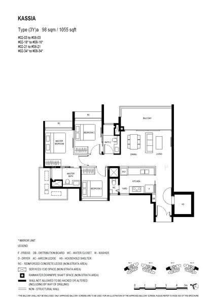 Kassia, 31 Flora Drive, Changi Airport / Changi Village, 3 Bedrooms, 1,055 sqft, Condominium For Sale, by Anthony Yip, 500251512 - (3Y)a - PropertyGuru.com.sg