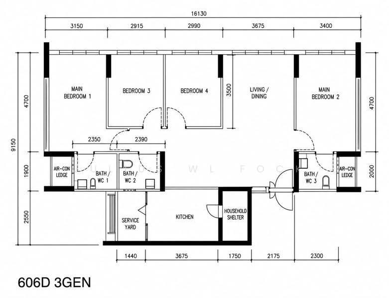 606D Tampines Street 61, 606D Tampines Street 61, Pasir Ris / Tampines, 4 Bedrooms, 1,281 sqft, HDB Flat For Sale, by Julius WL Fock, 500251547 - PropertyGuru.com.sg