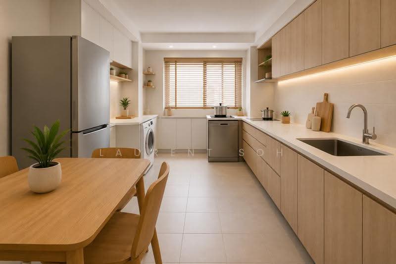 272 Yishun Street 22, 272 Yishun Street 22, Sembawang / Yishun, 3 Bedrooms, 84 sqft, HDB Flat For Sale, by Laurent Soh, 500251564 - Kitchen - PropertyGuru.com.sg