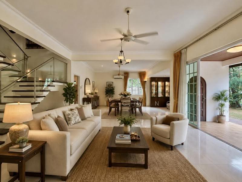 Beautiful Plot! Charming GCBA Bungalow at Oei Tiong Ham Park, Tanglin / Holland / Bukit Timah, 5 Bedrooms, 4,762 sqft, Bungalow House For Sale, by Willi Ching, 500251577 - Digitally furnish (real interior space) - PropertyGuru.com.sg