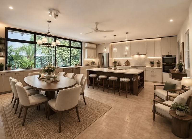 Beautiful Plot! Charming GCBA Bungalow at Oei Tiong Ham Park, Tanglin / Holland / Bukit Timah, 5 Bedrooms, 4,762 sqft, Bungalow House For Sale, by Willi Ching, 500251577 - Digitally furnish (real interior space) - PropertyGuru.com.sg