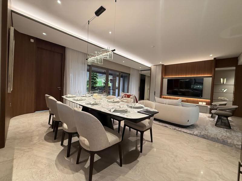 The Giverny Residences, 6 Robin Drive, Tanglin / Holland / Bukit Timah, 4 Bedrooms, 2,734 sqft, Condominium For Sale, by Lotus Guan, 500251608 - Dining Room - PropertyGuru.com.sg