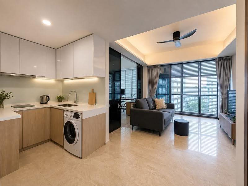 Watertown, 69 Punggol Central, Hougang / Punggol / Sengkang, 1 Bedroom, 570 sqft, Condominium For Rent, by Jerome Ng, 500251611 - Kitchen - PropertyGuru.com.sg