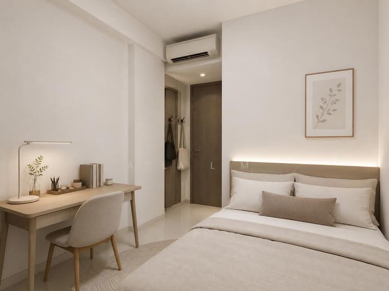 The Centren, 1 Lorong 27 Geylang, Eunos / Geylang / Paya Lebar, 2 Bedrooms, 624 sqft, Apartment For Rent, by Aela Lim, 500251646 - Bedroom - PropertyGuru.com.sg